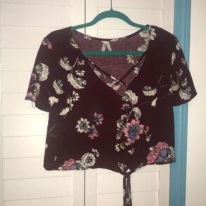 Flowered blouse